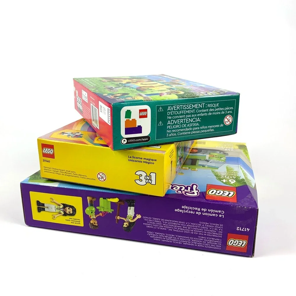 Lego Friends and Creator Lot of 3 Sets 42612 Cat Playground Adventure 41712 Recy